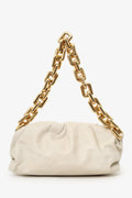 Bottega Veneta Beige Chain Pouch Bag