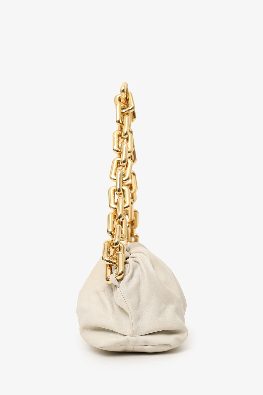 Bottega Veneta Beige Chain Pouch Bag