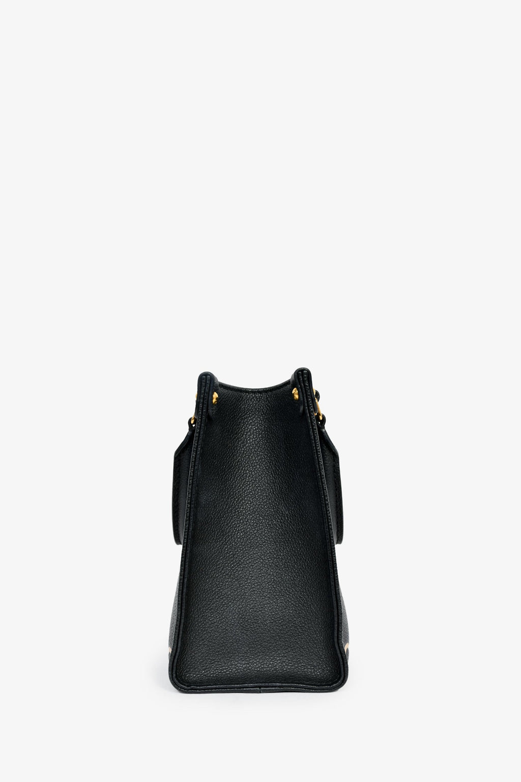 Louis Vuitton Black/Cream Leather Monogram Empreinte OnTheGo PM With Strap