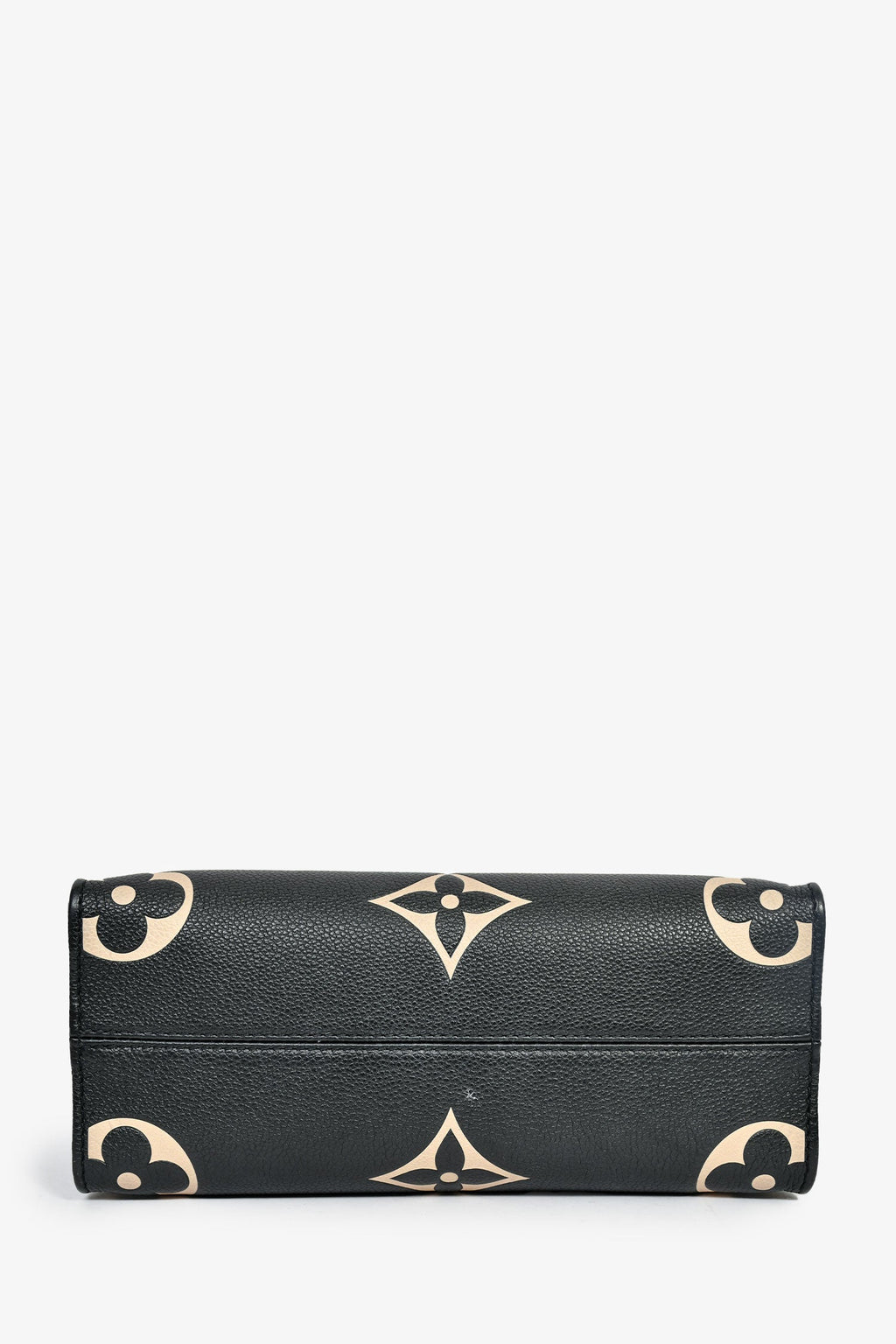 Louis Vuitton Black/Cream Leather Monogram Empreinte OnTheGo PM With Strap