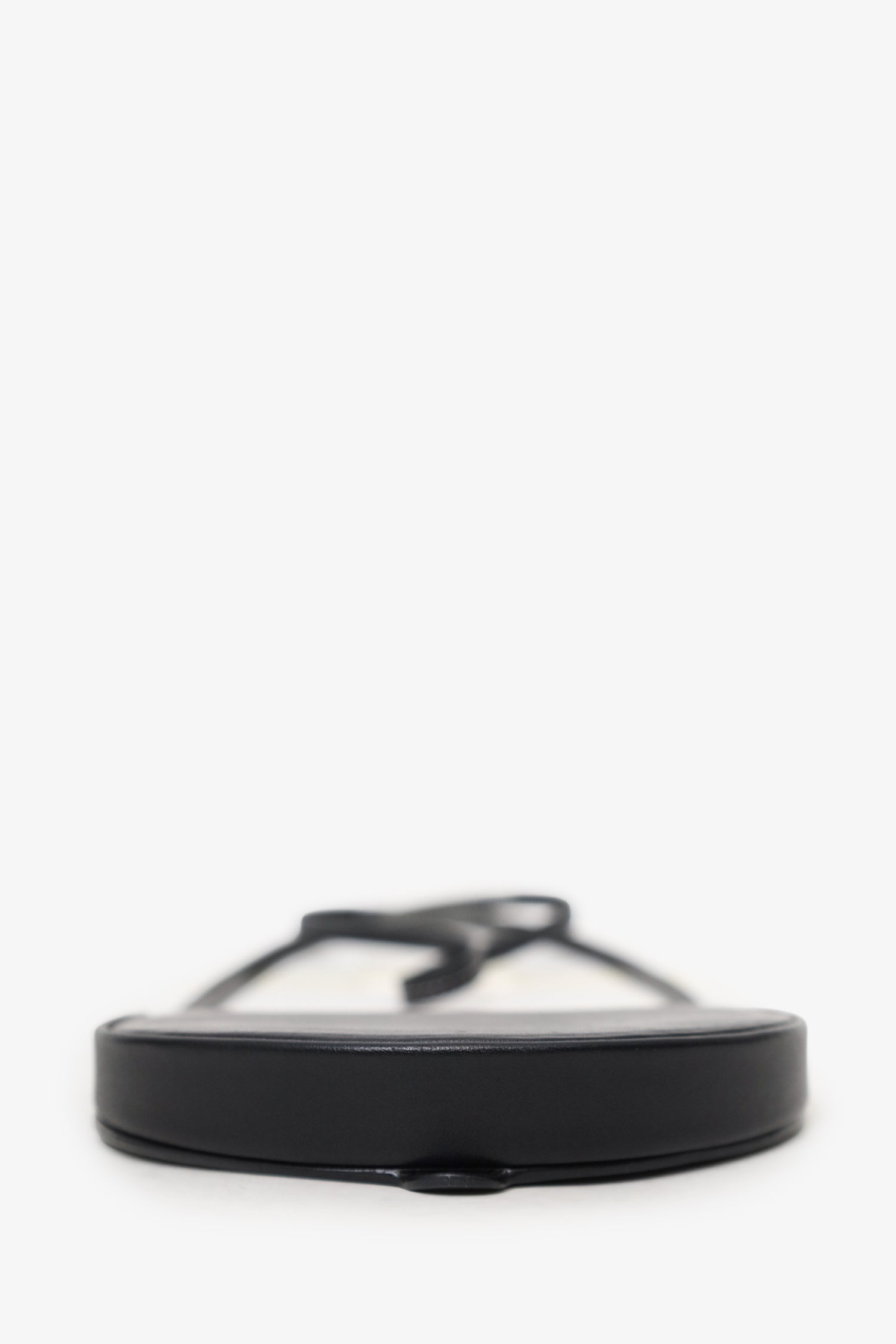 Loewe Black Leather Small Heel Crossbody Bag