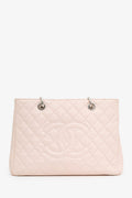 Chanel™ 2012-13 Pink Caviar Leather Grand Shopping Tote