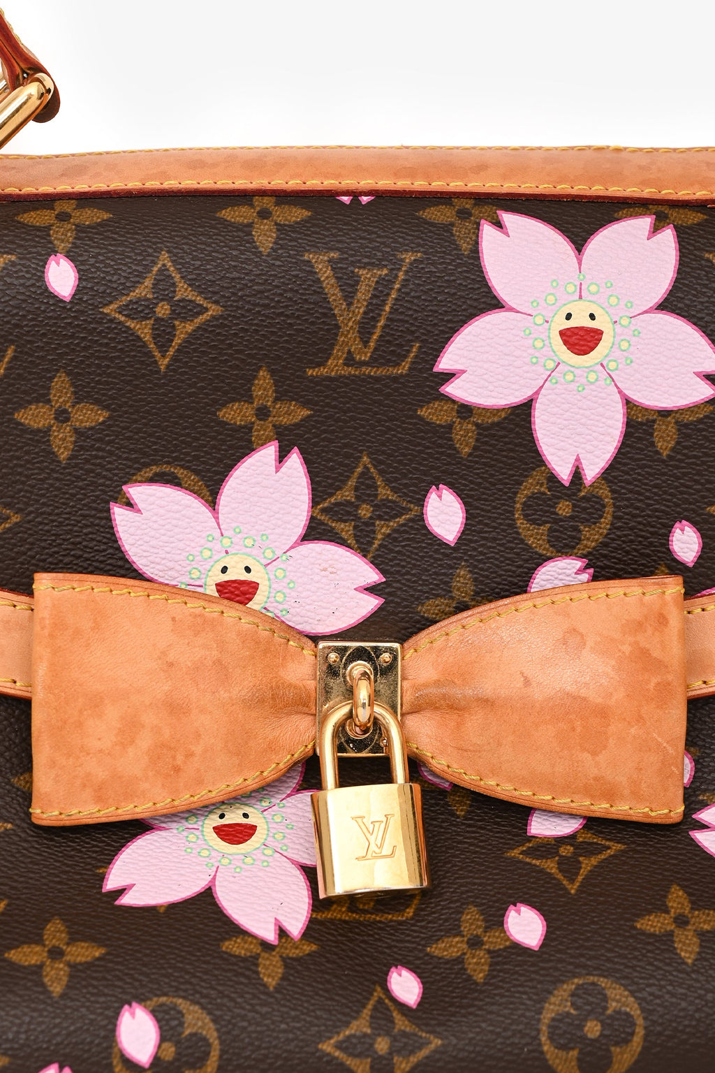 Louis Vuitton x Takashi Murakami 2003 Monogram Cherry Blossom Sac Retro