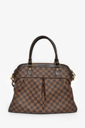 Louis Vuitton Damier Ebene 'Trevi' GM Top Handle with Strap