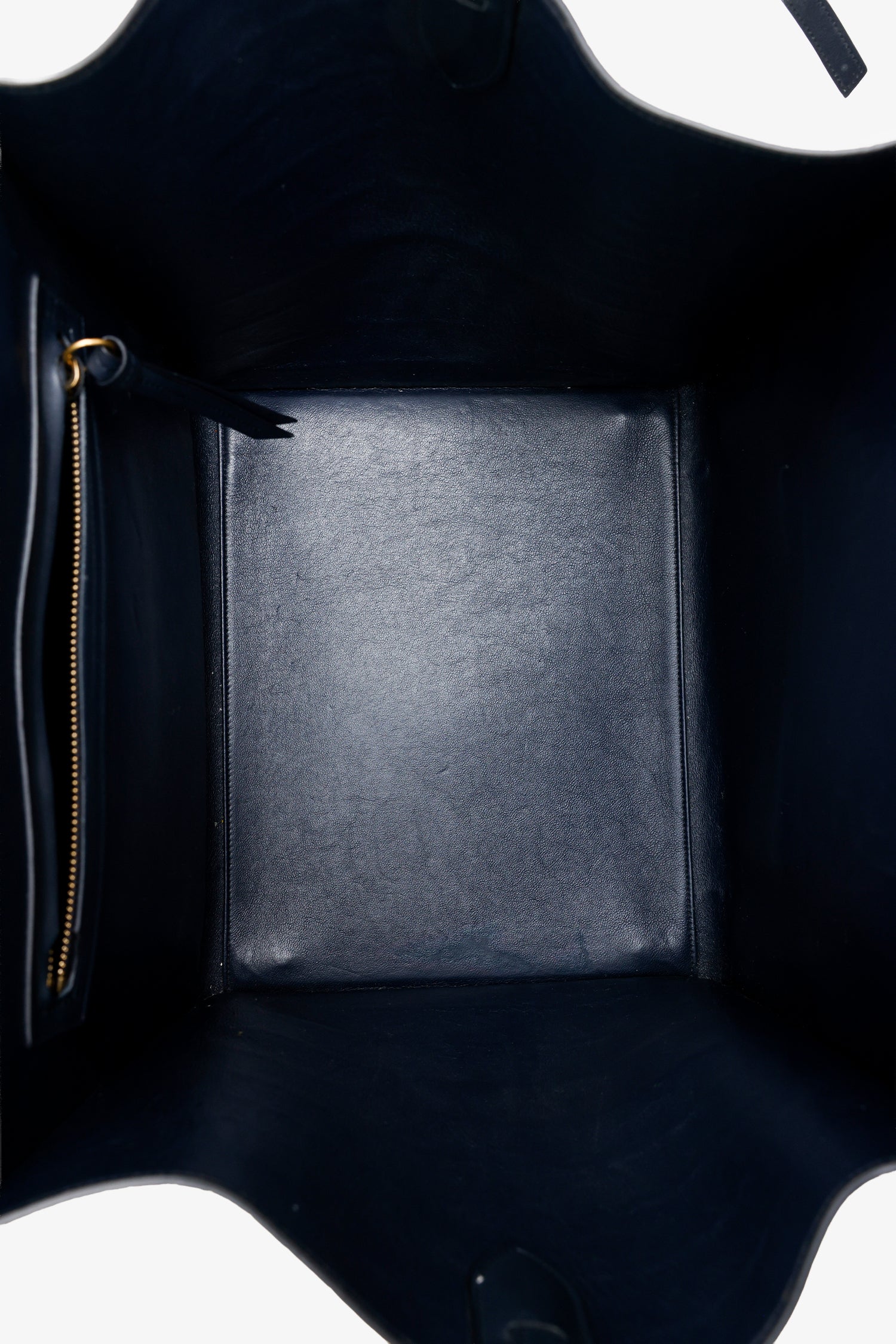Celine Black Croc Embossed Leather Luggage Phantom Top Handle