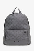 Louis Vuitton Grey Calfskin Monogram Shadow Racer Backpack