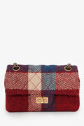 Chanel™ 2015-16 Red Tweed Patterned 2.55 224 Double Flap Bag