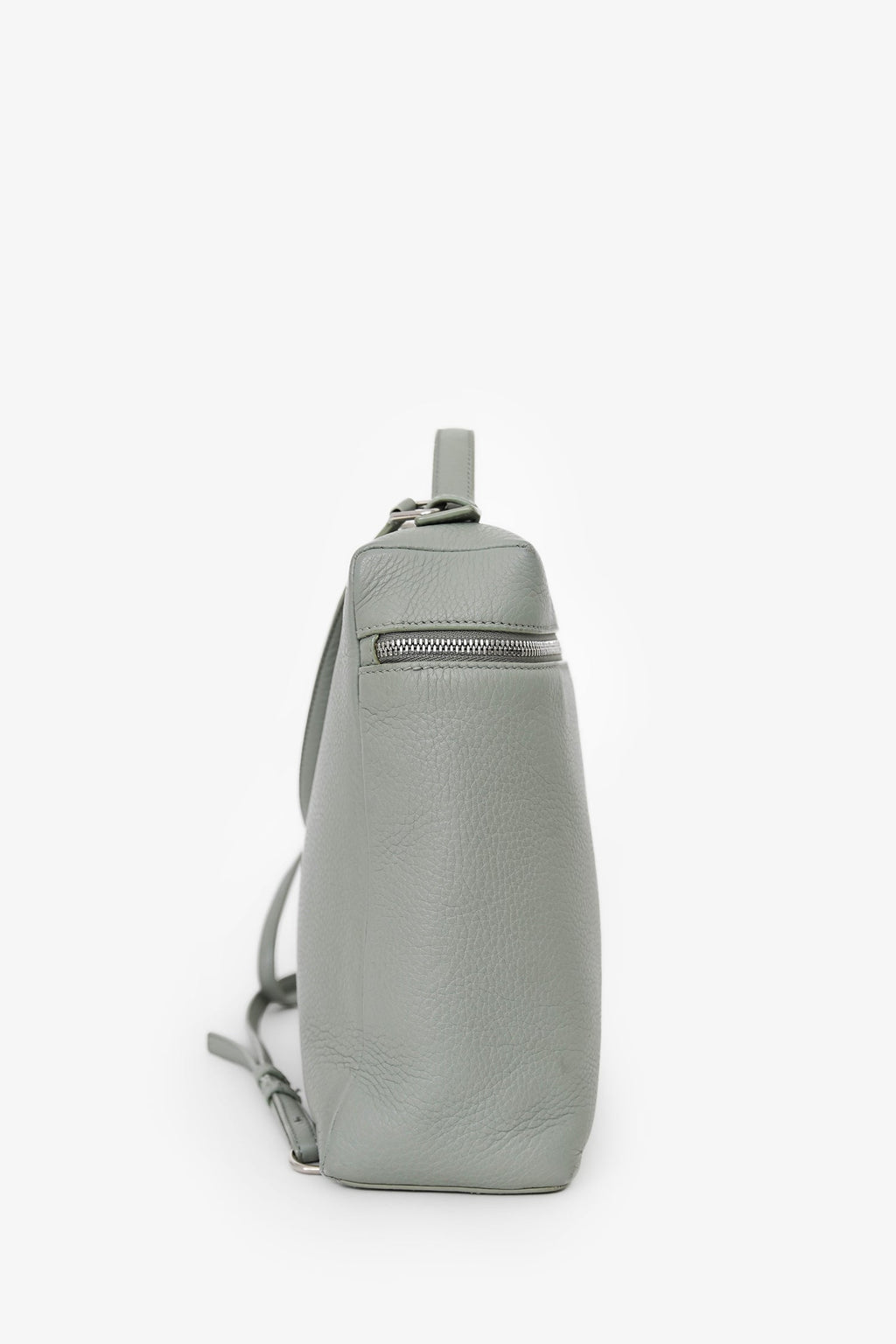 Loro Piana Sage Leather Extra Pocket L23.5 Backpack