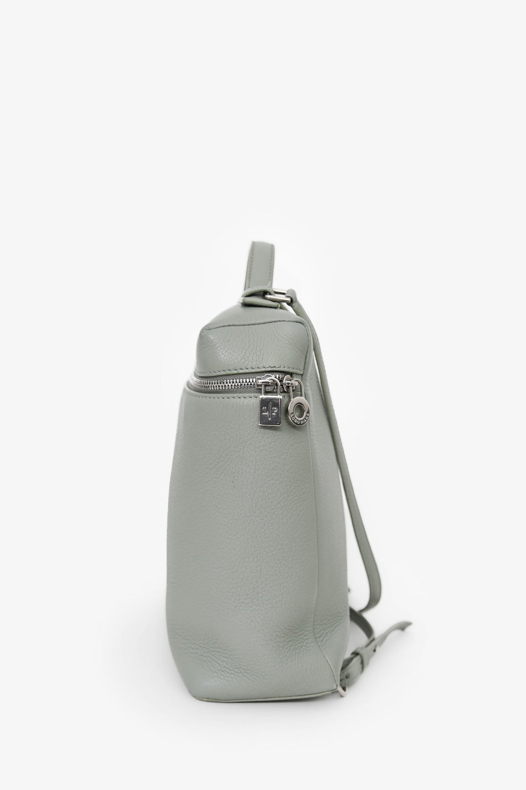 Loro Piana Sage Leather Extra Pocket L23.5 Backpack