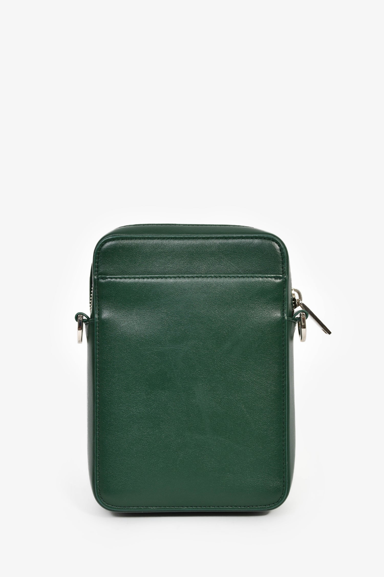Christian Dior 2021 Green Oblique Leather Men's World Tour Crossbody Bag
