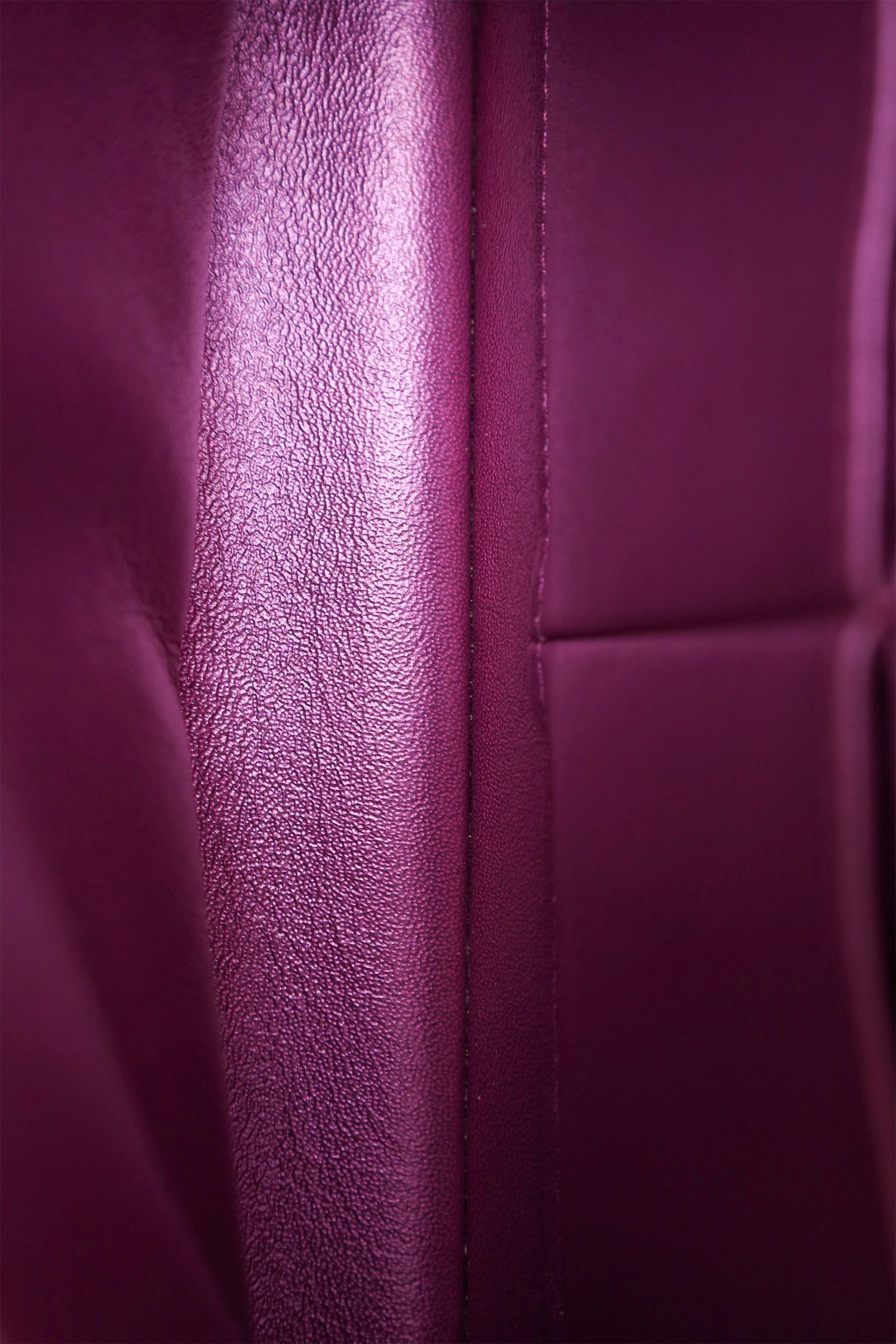 Chanel™ 20B Purple Quilted Iridescent Lambskin Medium Classic Double Flap Bag