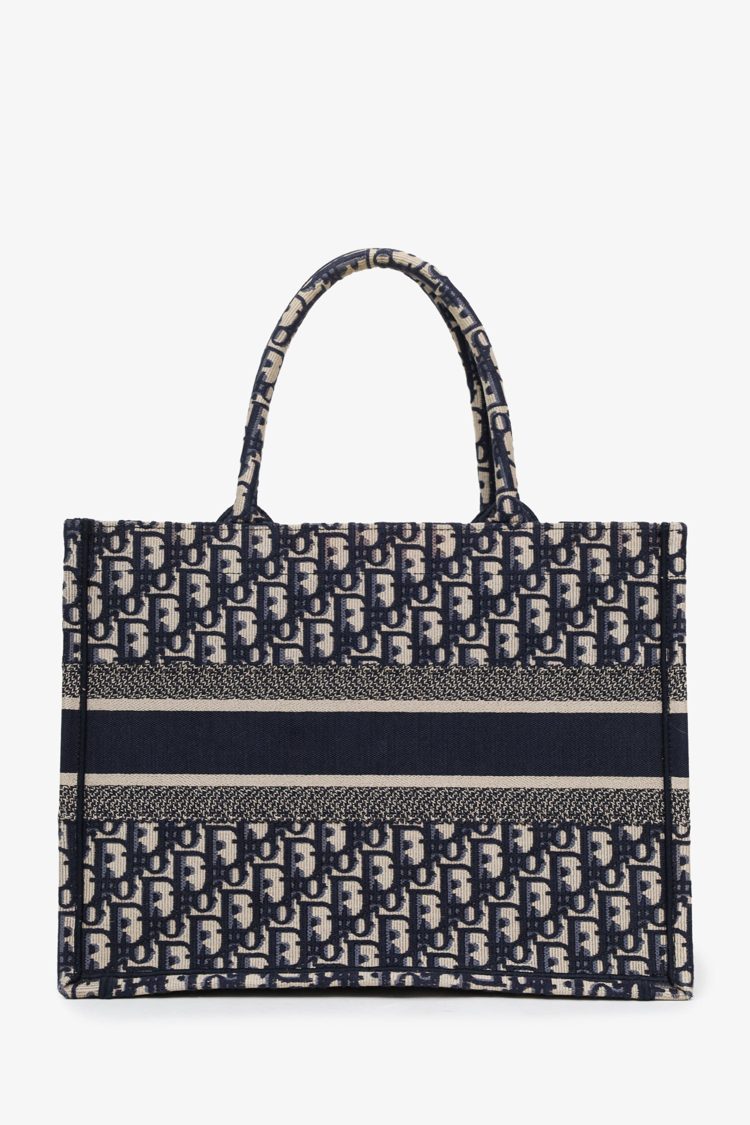 Christian Dior 2021 Blue Oblique Medium Book Tote