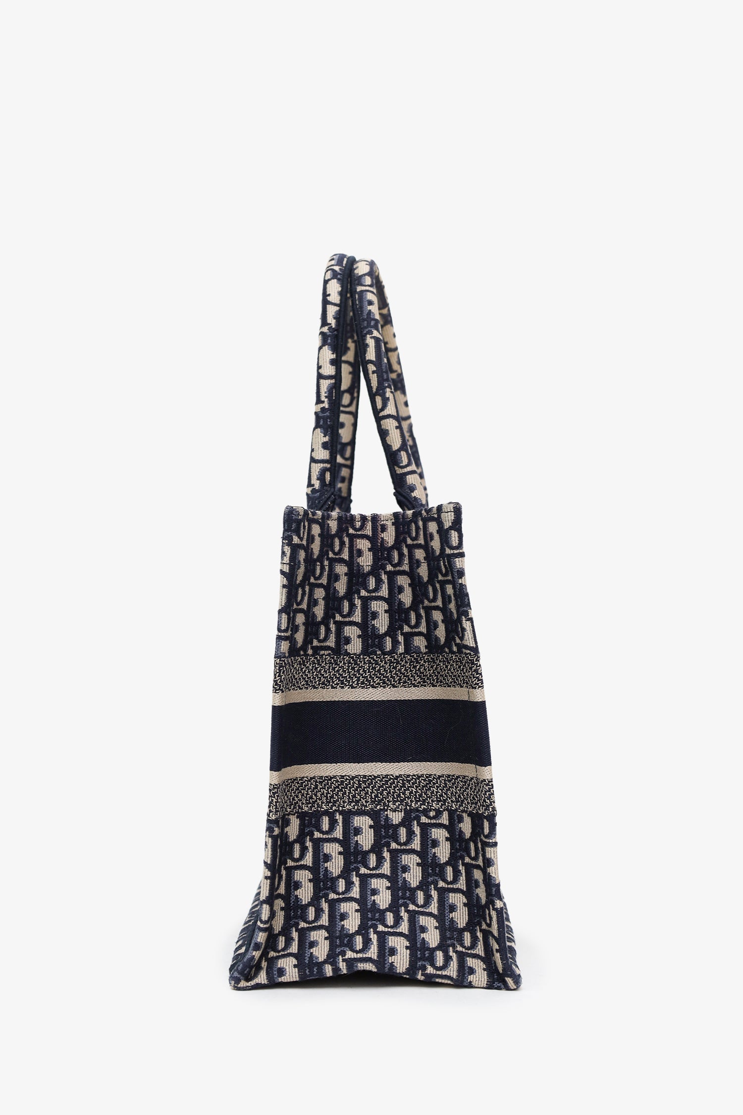 Christian Dior 2021 Blue Oblique Medium Book Tote