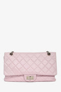 Chanel™ 2008-09 Rose Clair Purple Lambskin 2.55 Reissue 227 Shoulder Bag