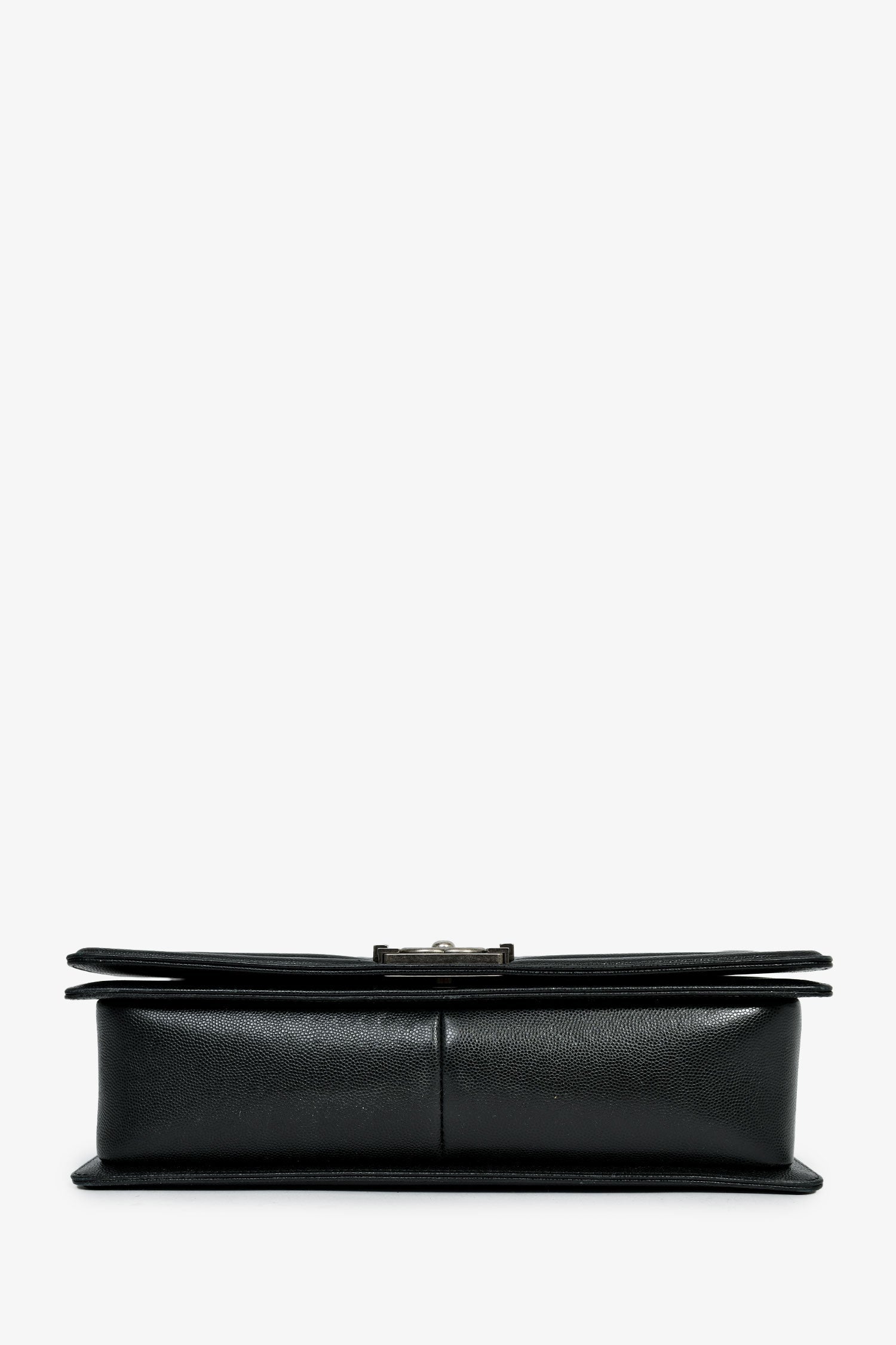 Chanel™ 2018 Black Caviar Large Boy Bag