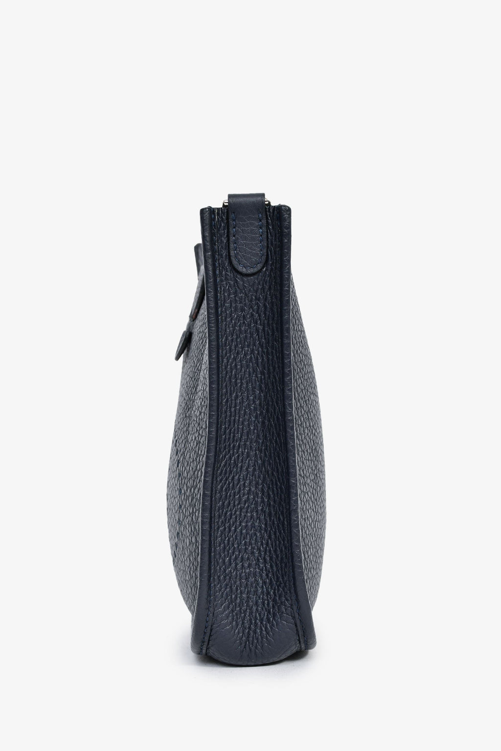 Hermès 2021 Navy Clemence Evelyne TPM Crossbody