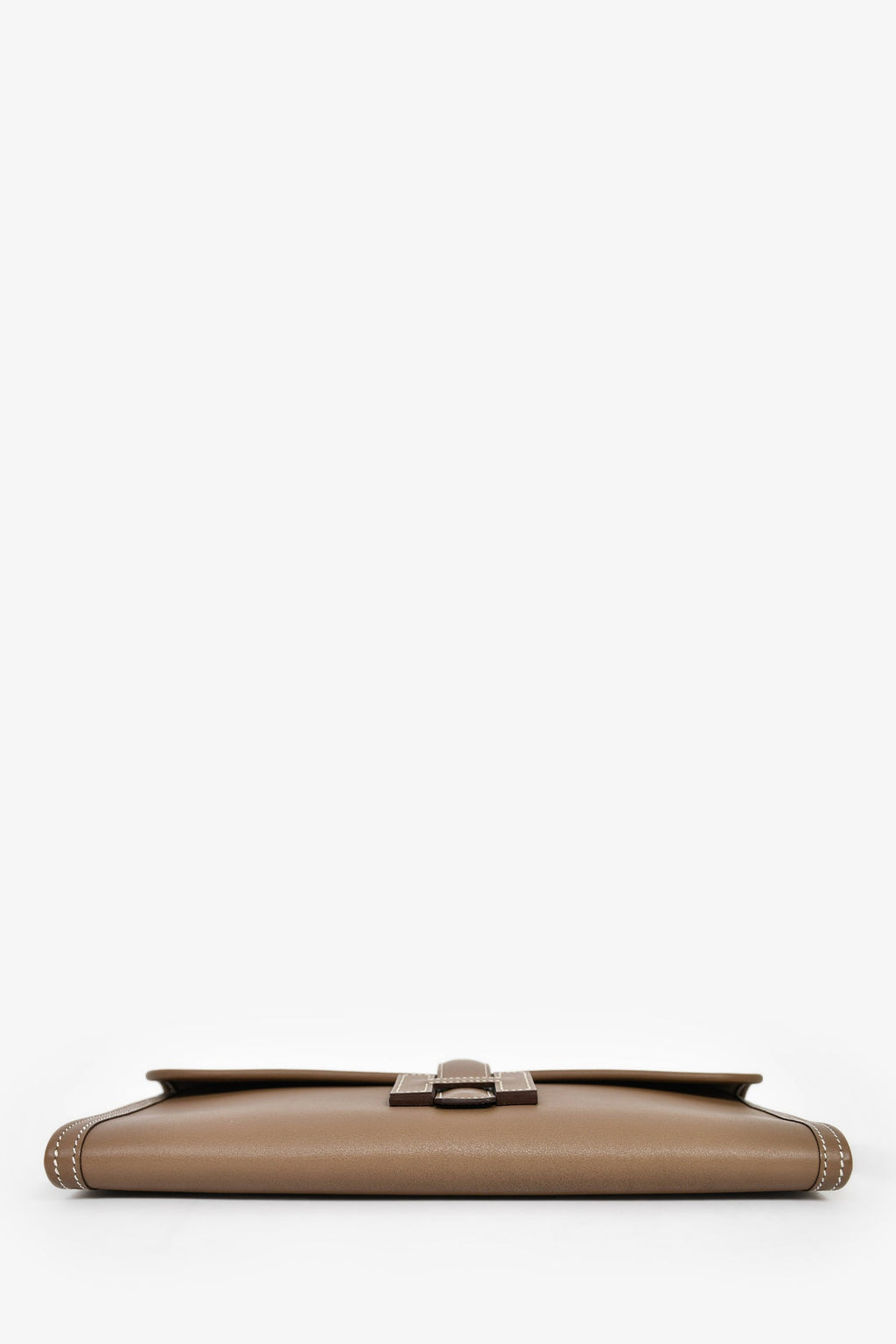 Hermès 2018 Etoupe Swift Jige Elan 29 Clutch