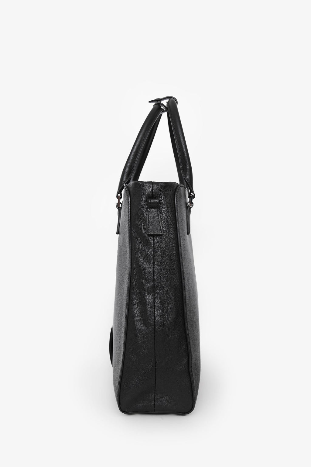 Maison Margiela Black Leather 5AC Verticle Tote