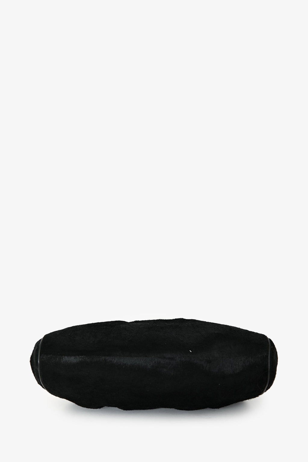 Cartier Black Pony Hair 'Panthere' Clutch With Strap