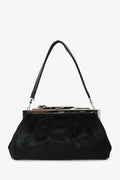 Cartier Black Pony Hair 'Panthere' Clutch With Strap
