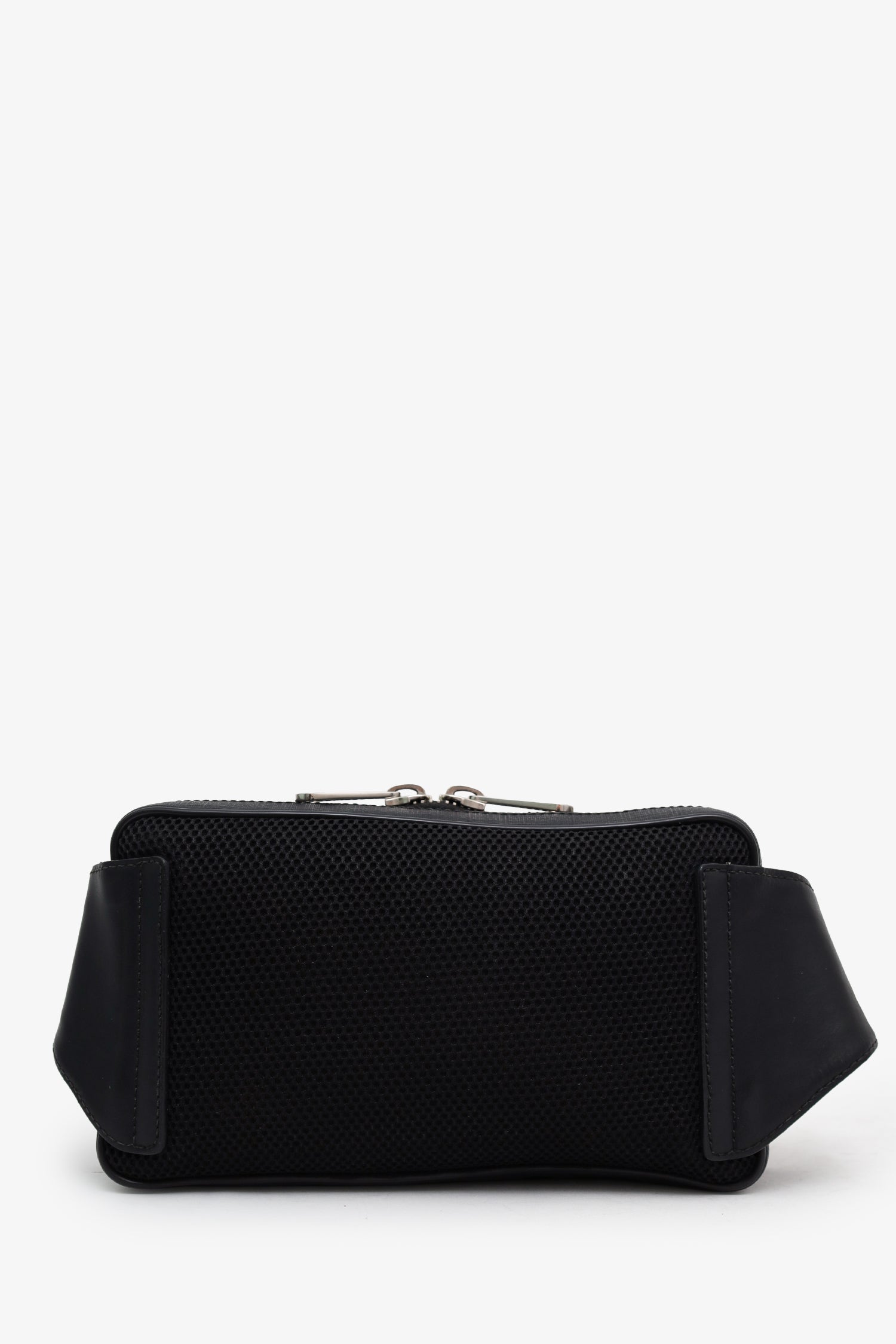 Gucci Black GG Supreme Canvas Belt Bag