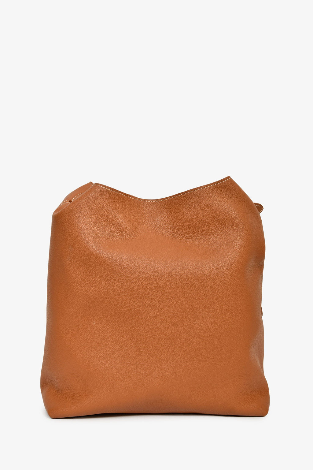 Louis Vuitton Brown Leather 'Low Key Hobo MM' Shoulder Bag With Monogram Pouch