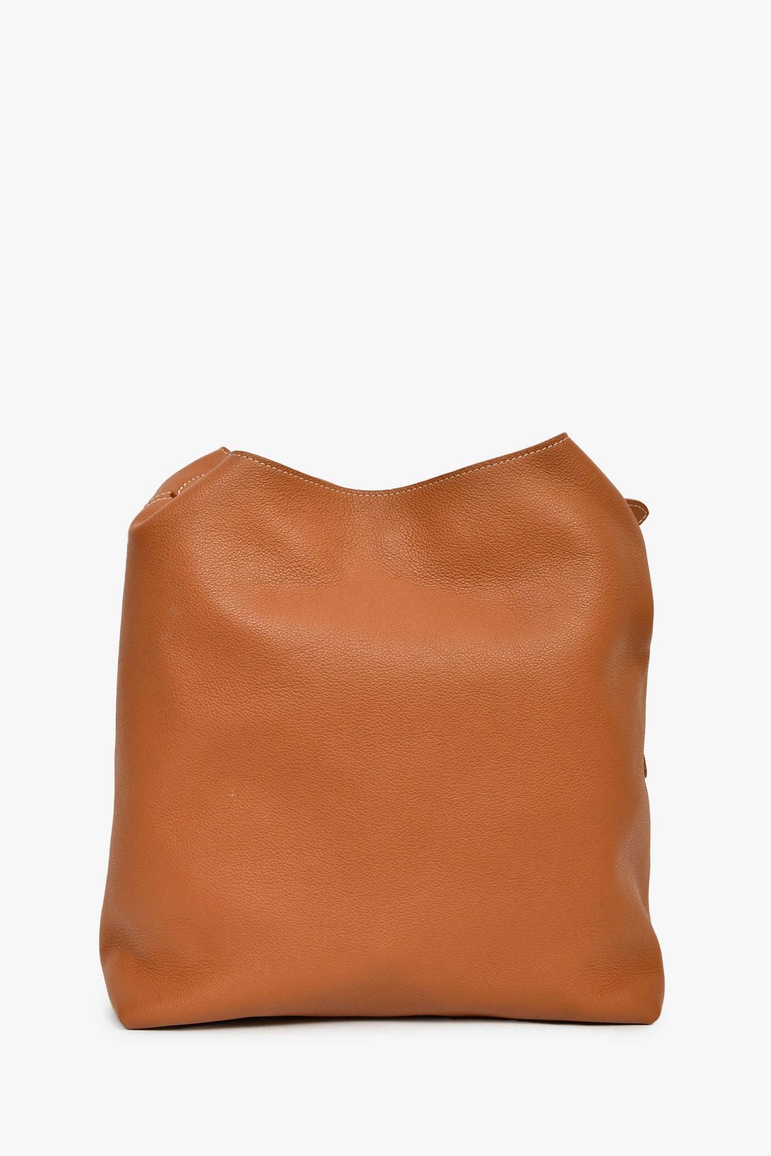 Louis Vuitton Brown Leather 'Low Key Hobo MM' Shoulder Bag With Monogram Pouch