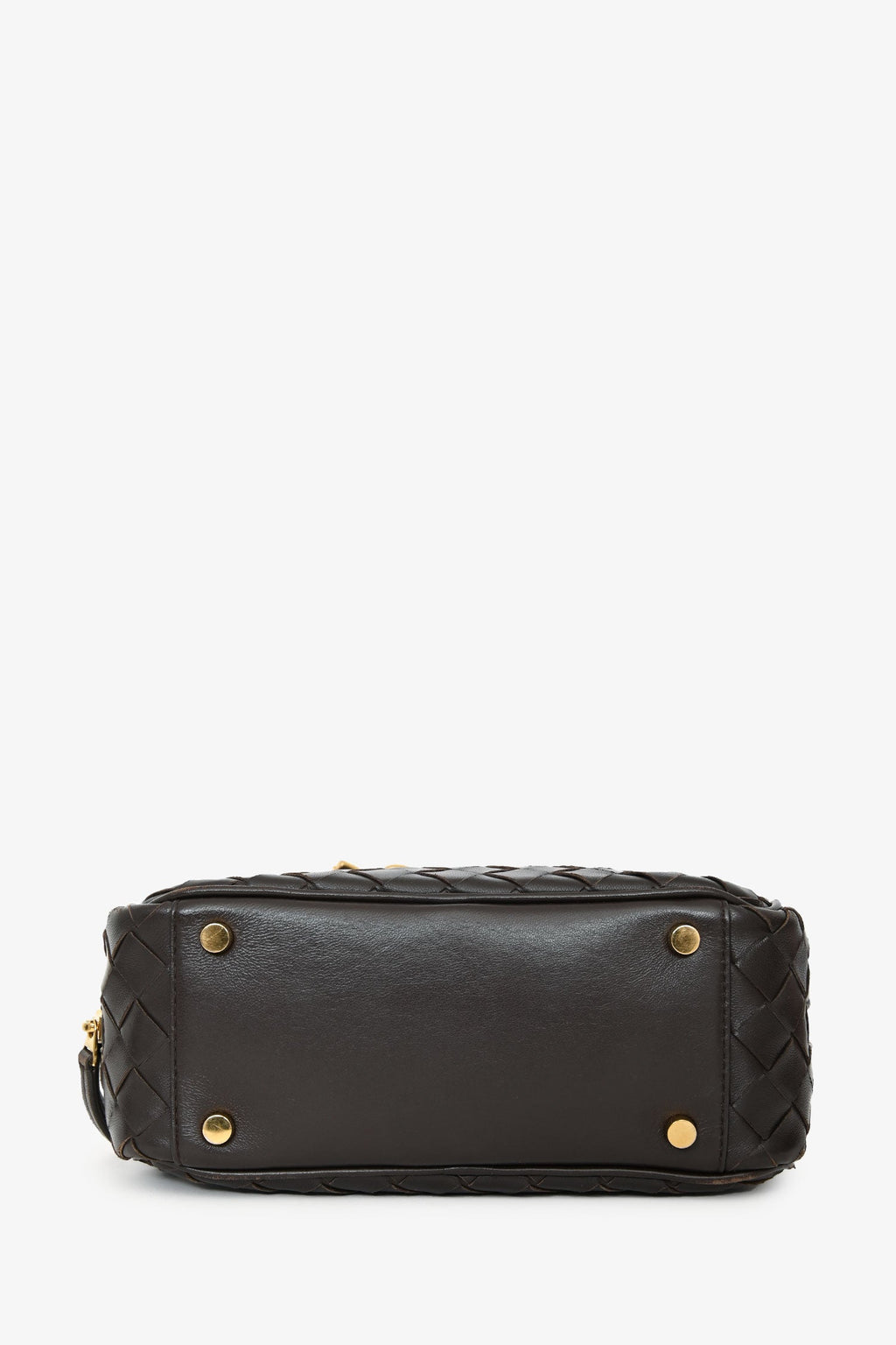 Bottega Veneta Brown Intrecciato Leather Getaway Crossbody Bag