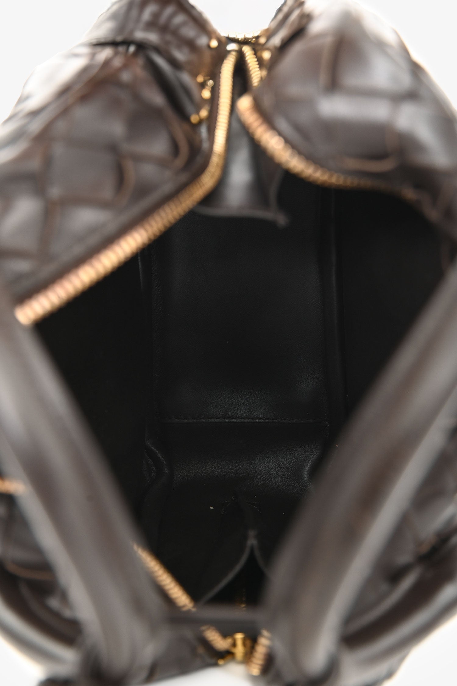 Bottega Veneta Brown Intrecciato Leather Getaway Crossbody Bag