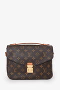 Louis Vuitton 2016 Monogram Canvas/Leather Pochette Metis Crossbody