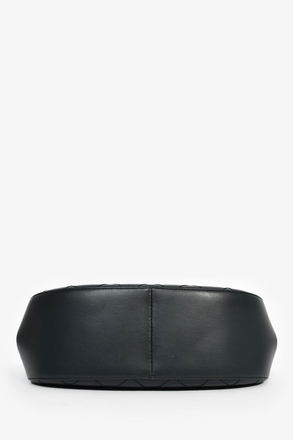 Chanel™ 2000/02 Navy Lambskin Quilted Top Handle Bag