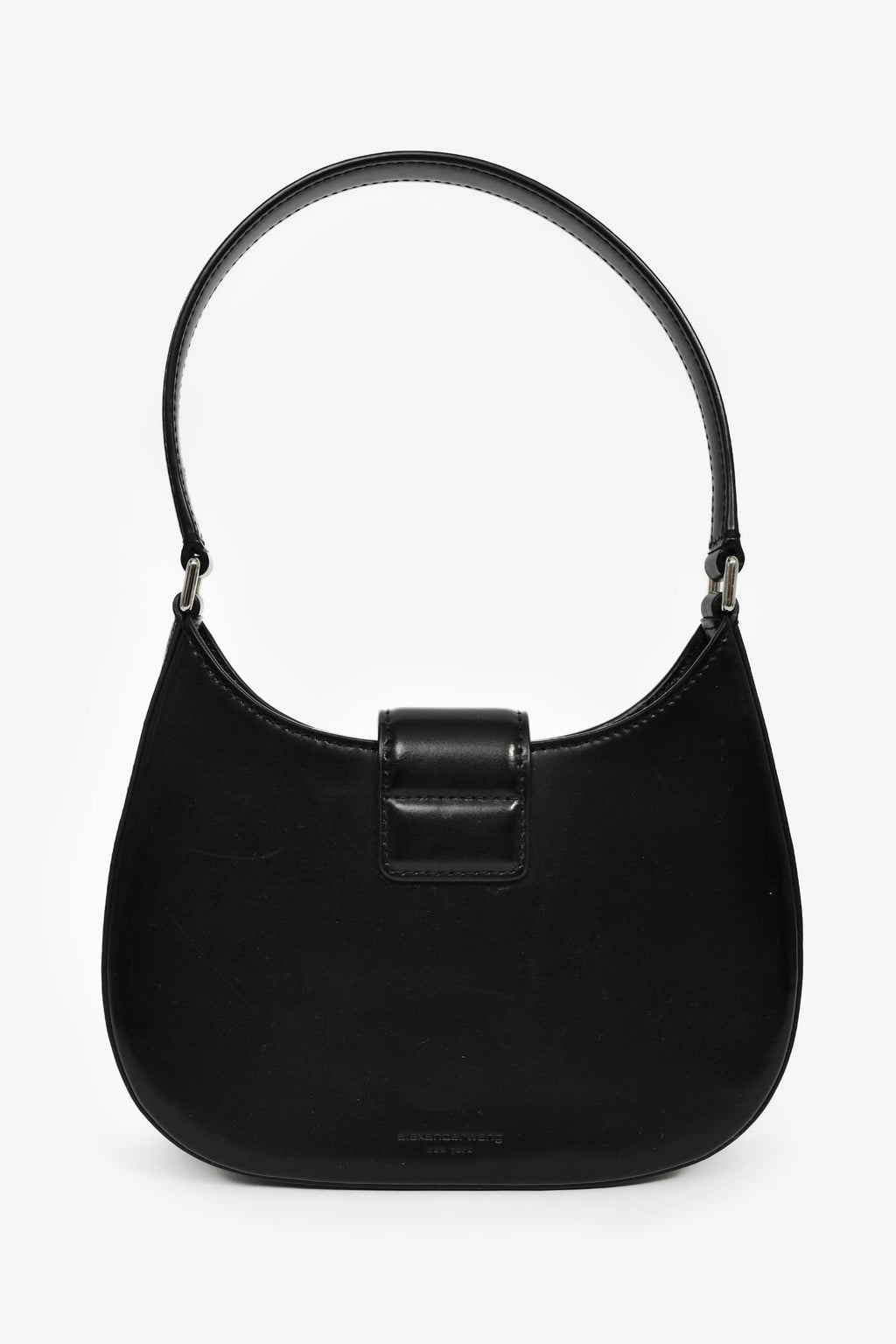 Alexander Wang Black Leather Small Legacy Top Handle Bag