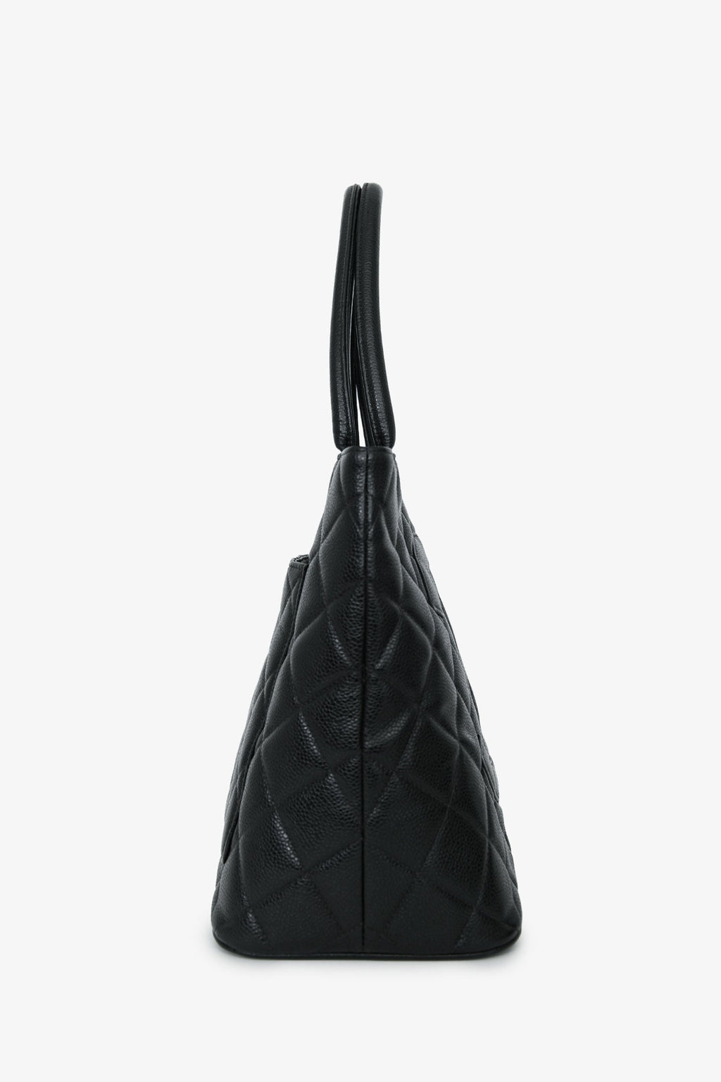 Chanel™ 2000-2002 Black Caviar Medallion Tote