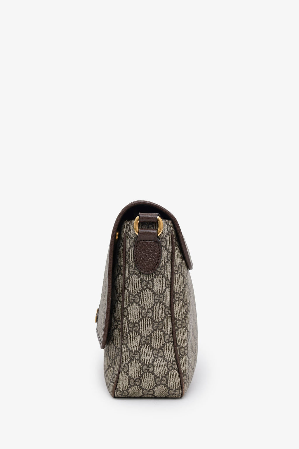 Gucci Beige GG Supreme Ophidia Messenger Bag