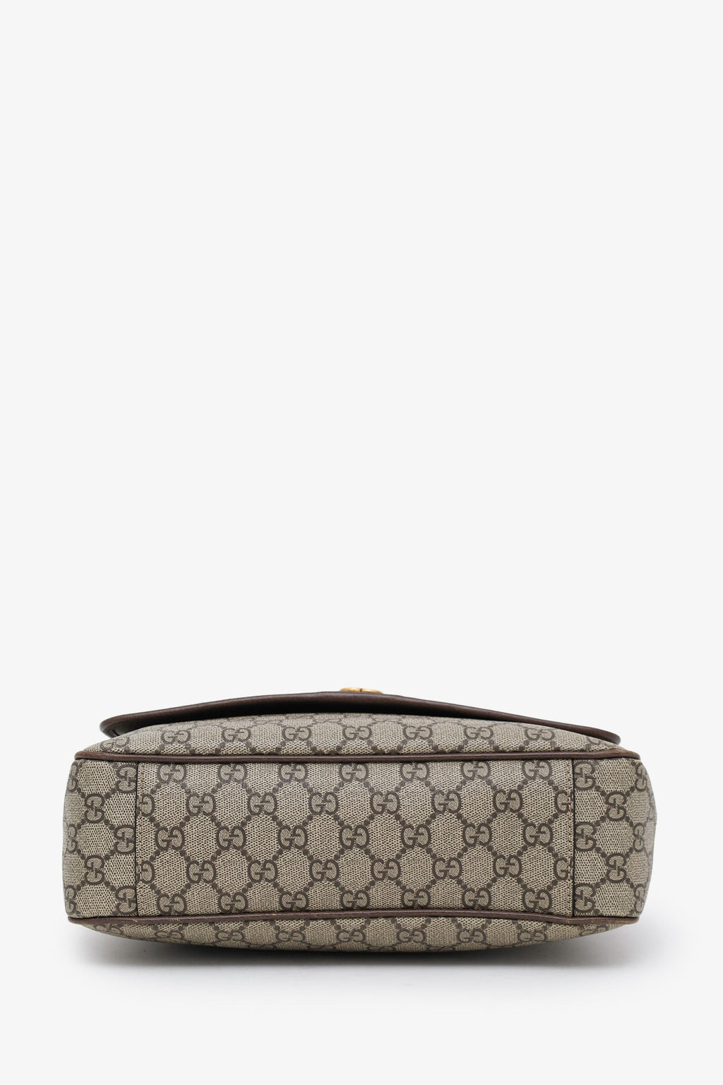 Gucci Beige GG Supreme Ophidia Messenger Bag