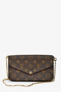 Louis Vuitton 2018 Monogram Pochette Felicie With Chain