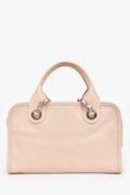 Chanel™ 2014 Pink Caviar Quilted Small Deauville Bowling Bag