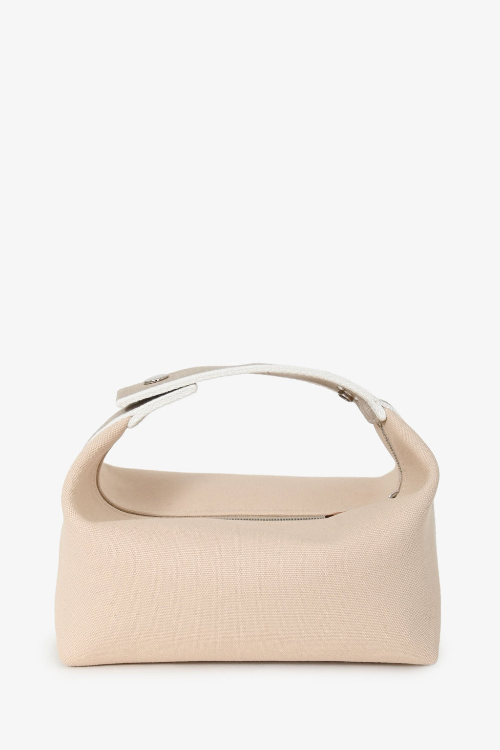 Hermès Beige Canvas Bride-A-Brac Small Case
