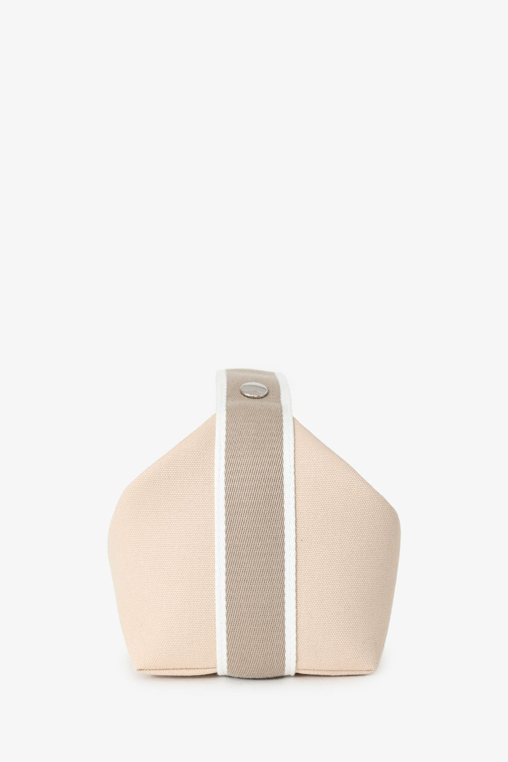Hermès Beige Canvas Bride-A-Brac Small Case