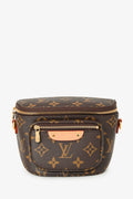 Louis Vuitton 2023 Monogram Mini Bumbag With Strap & Chain
