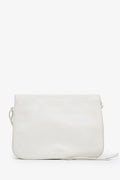 Jil Sander Cream Leather Crossbody Multi-Flap Purse