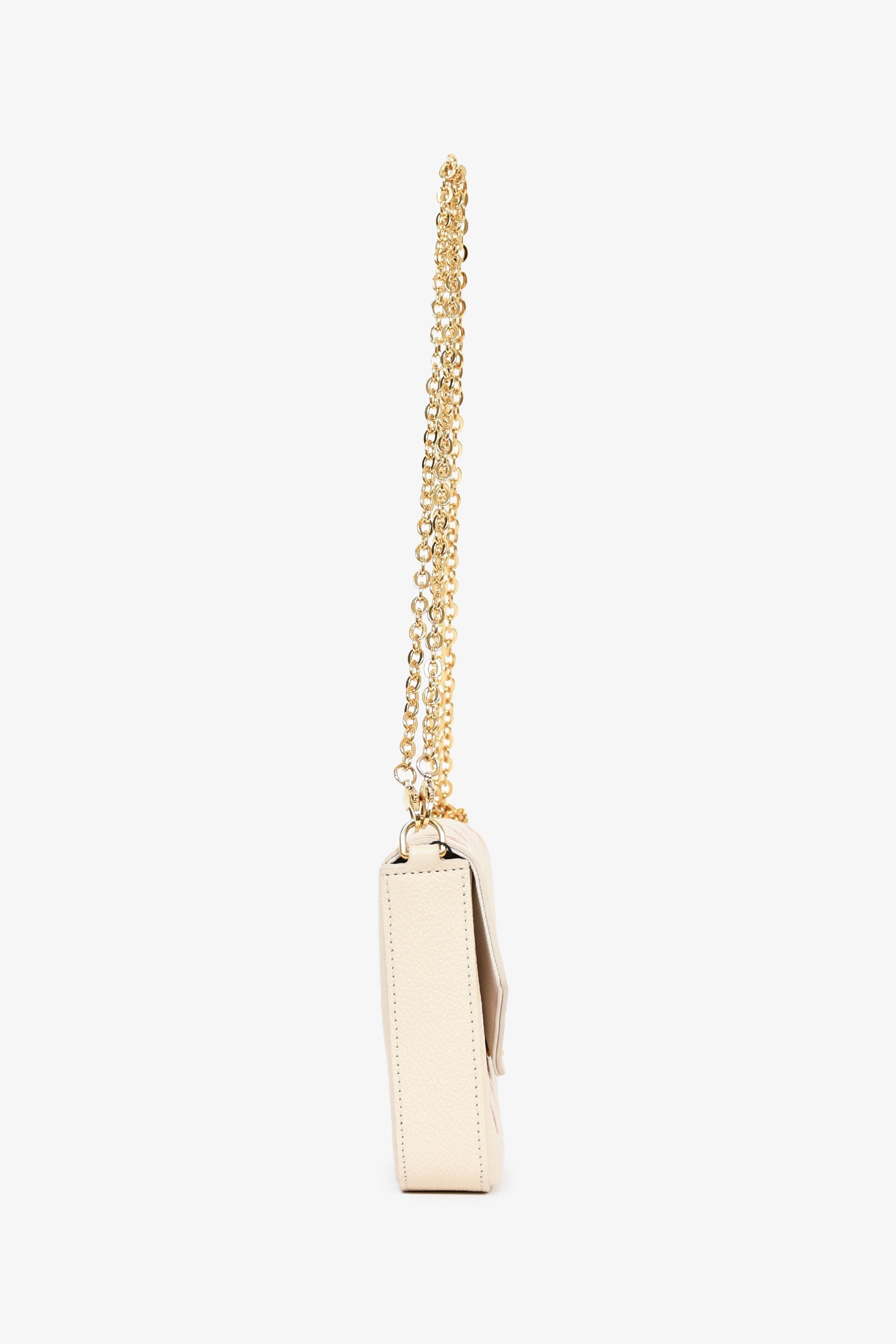 Louis Vuitton Cream/Pink Monogram Empreinte Leather Pochette Félicie