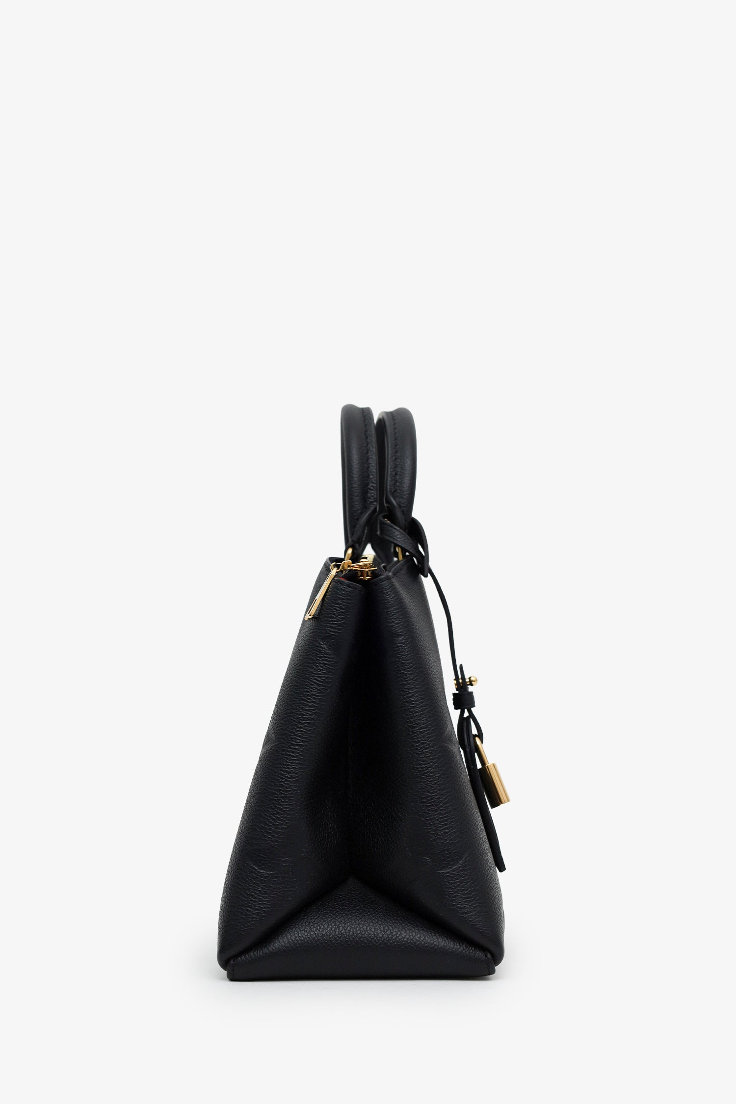 Louis Vuitton Black Monogram Empreinte Leather 'Grand Palais' Bag With Strap