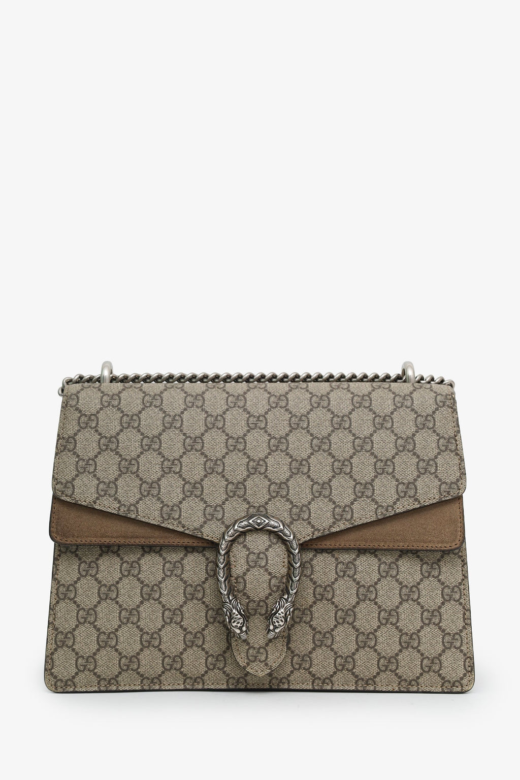 Gucci GG Supreme Monogram Medium Dionysus Shoulder Bag