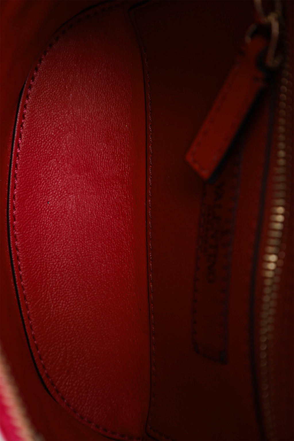Valentino Pink Velvet/Lambskin Rockstud Belt Bag