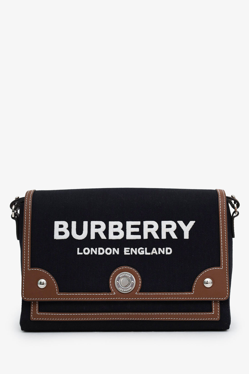Burberry Black Canvas Crossbody Bag