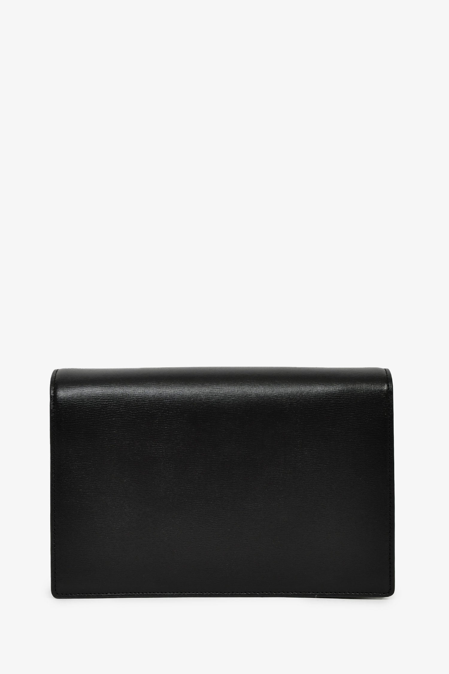 Saint Laurent 2017 Black Leather Suede Medium Bellechasse Shoulder Bag