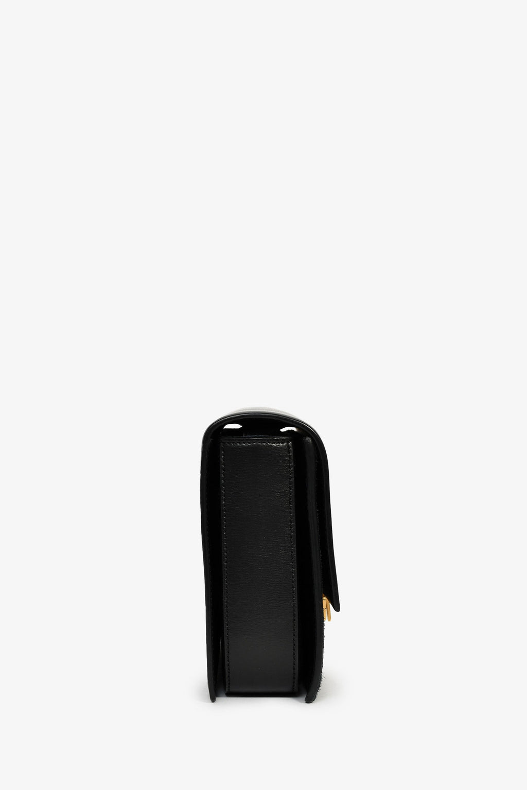 Saint Laurent 2017 Black Leather Suede Medium Bellechasse Shoulder Bag