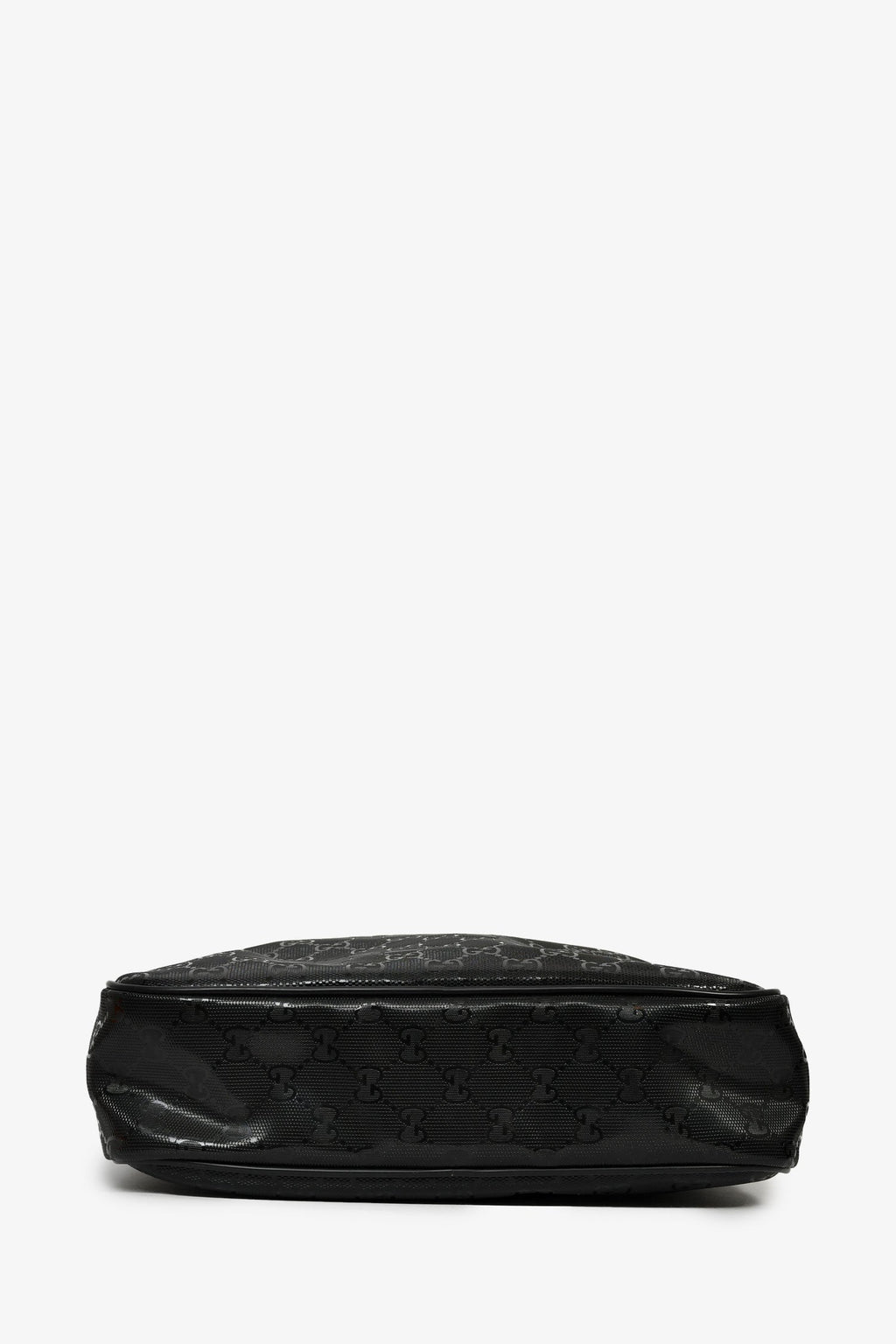 Gucci Black GG Imprime Messenger Bag