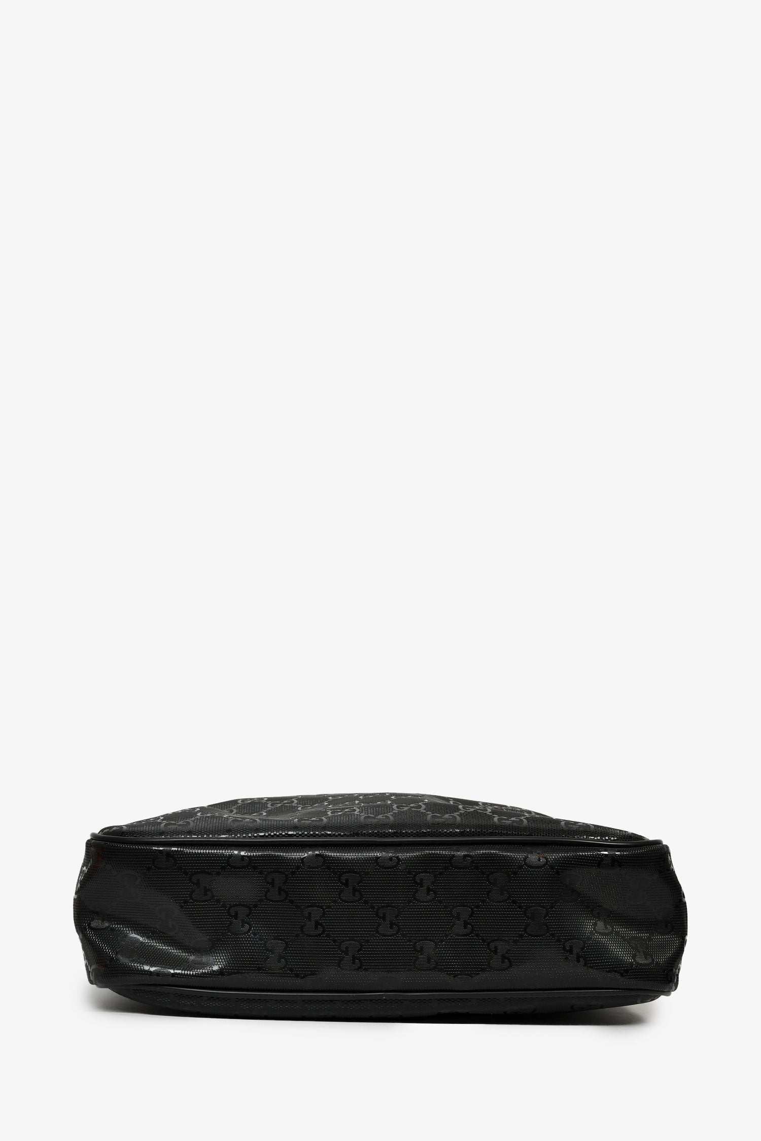 Gucci Black GG Imprime Messenger Bag